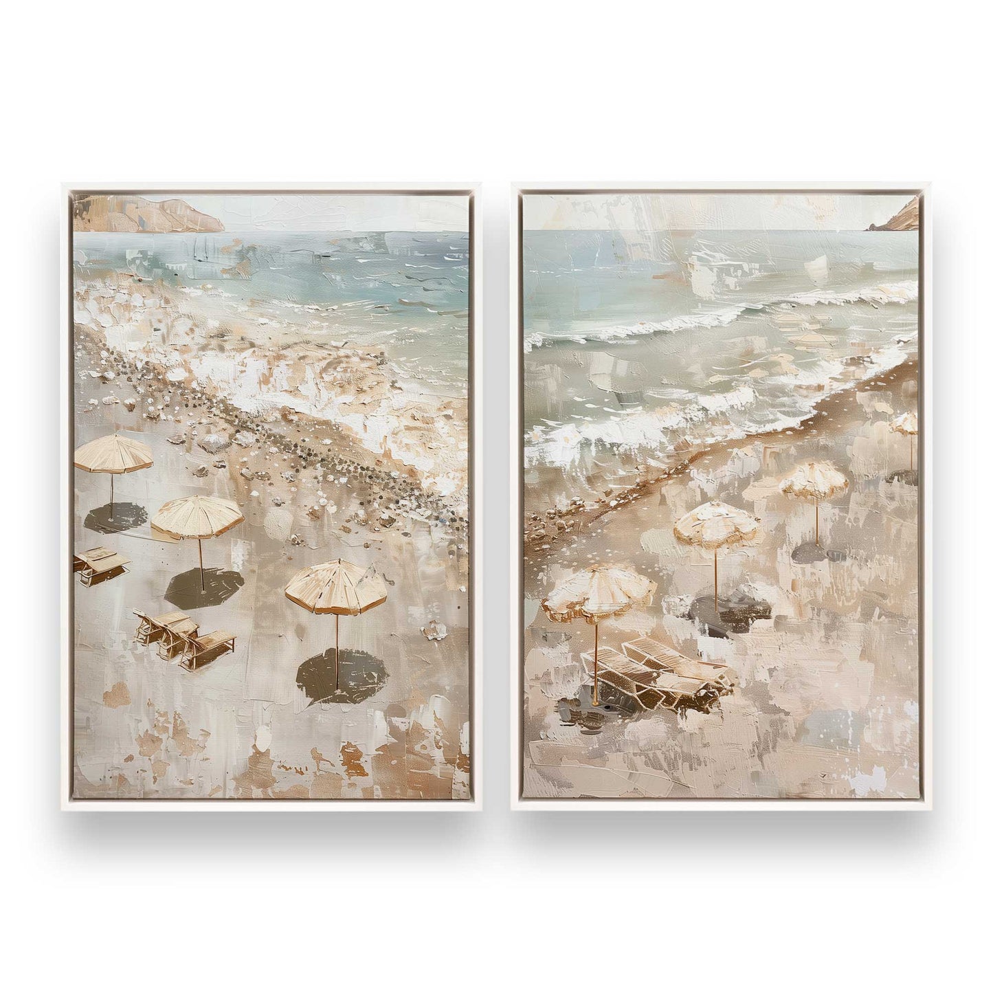 [Color:Opaque White], Picture of art in a White frame