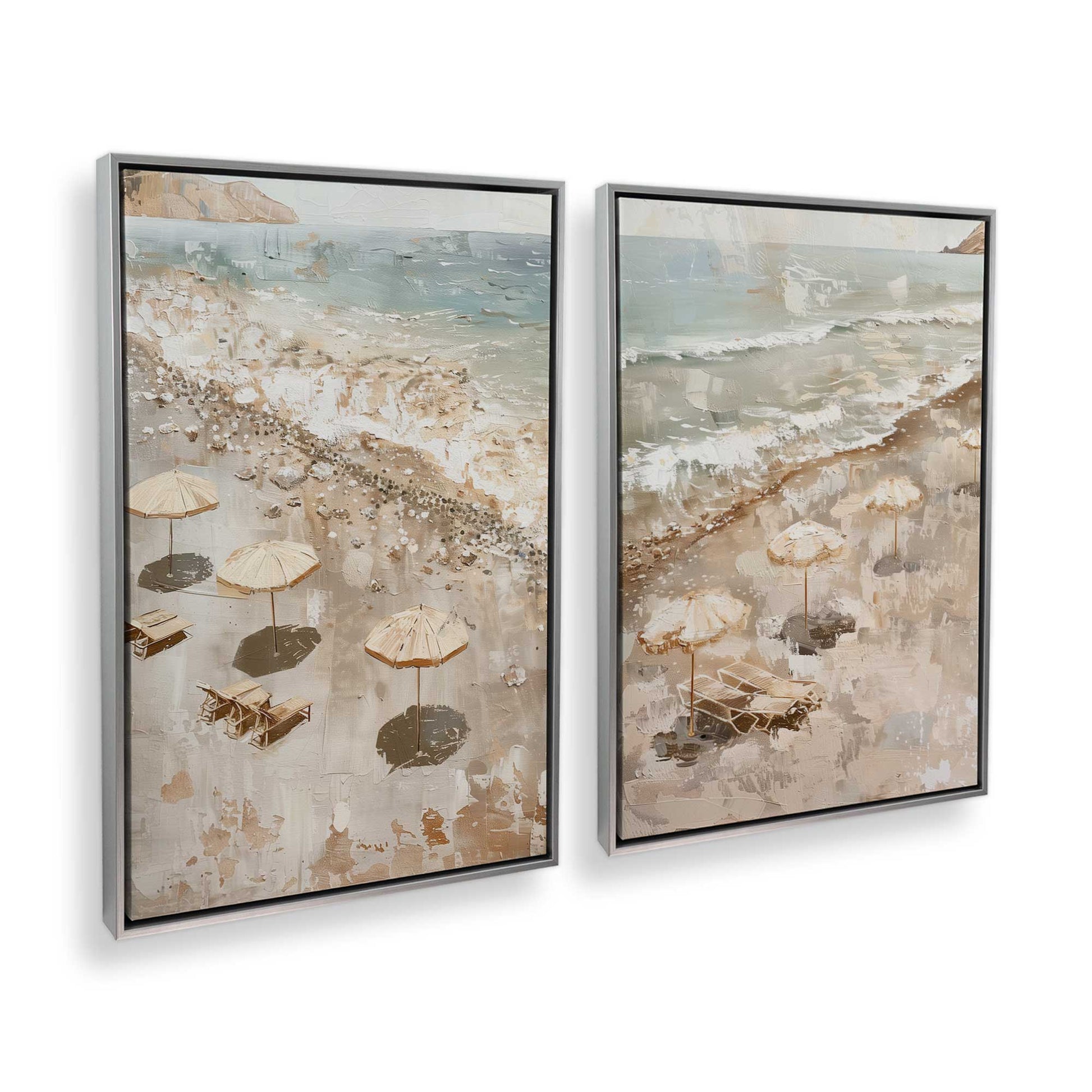 [Color:Polished Chrome], Picture of art in a Polished Chrome frame at an angle
