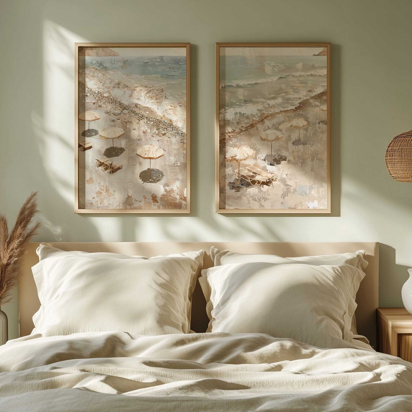 [Color:Walnut], Picture of art in a Walnut frame