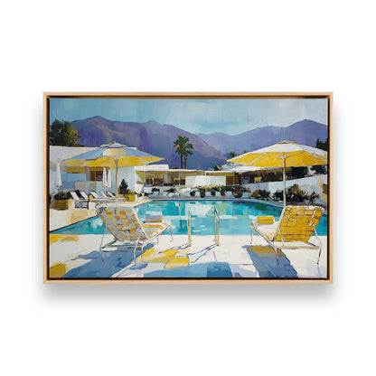 [Color:American Maple], Picture of art in a American Maple frame