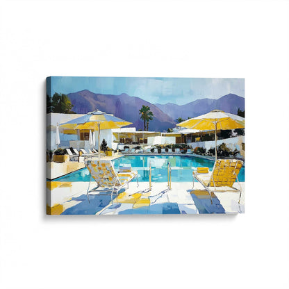 [Color:Stretched Canvas], Picture of art at an angle