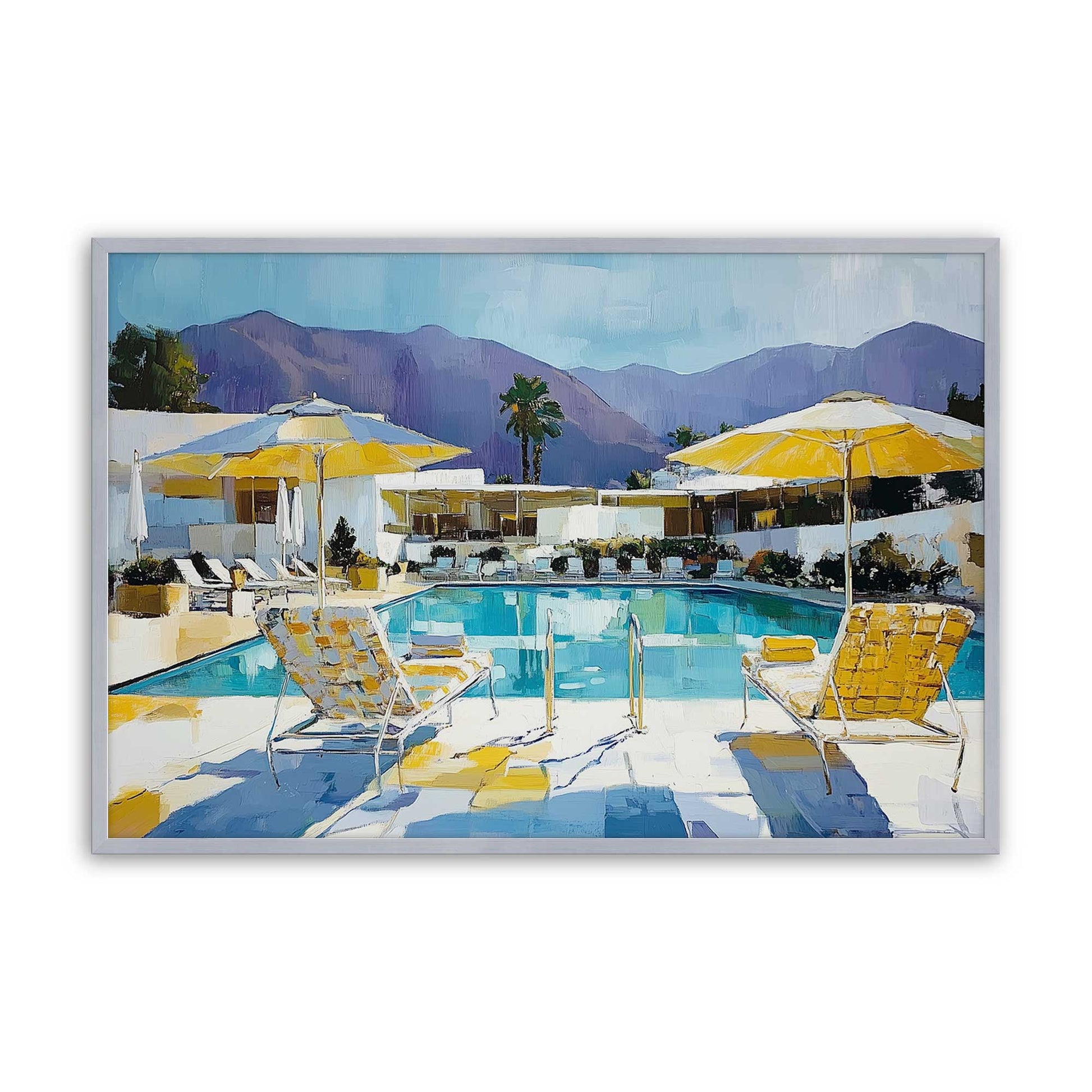 [Color:Polished Chrome], Picture of art in a Polished Chrome frame