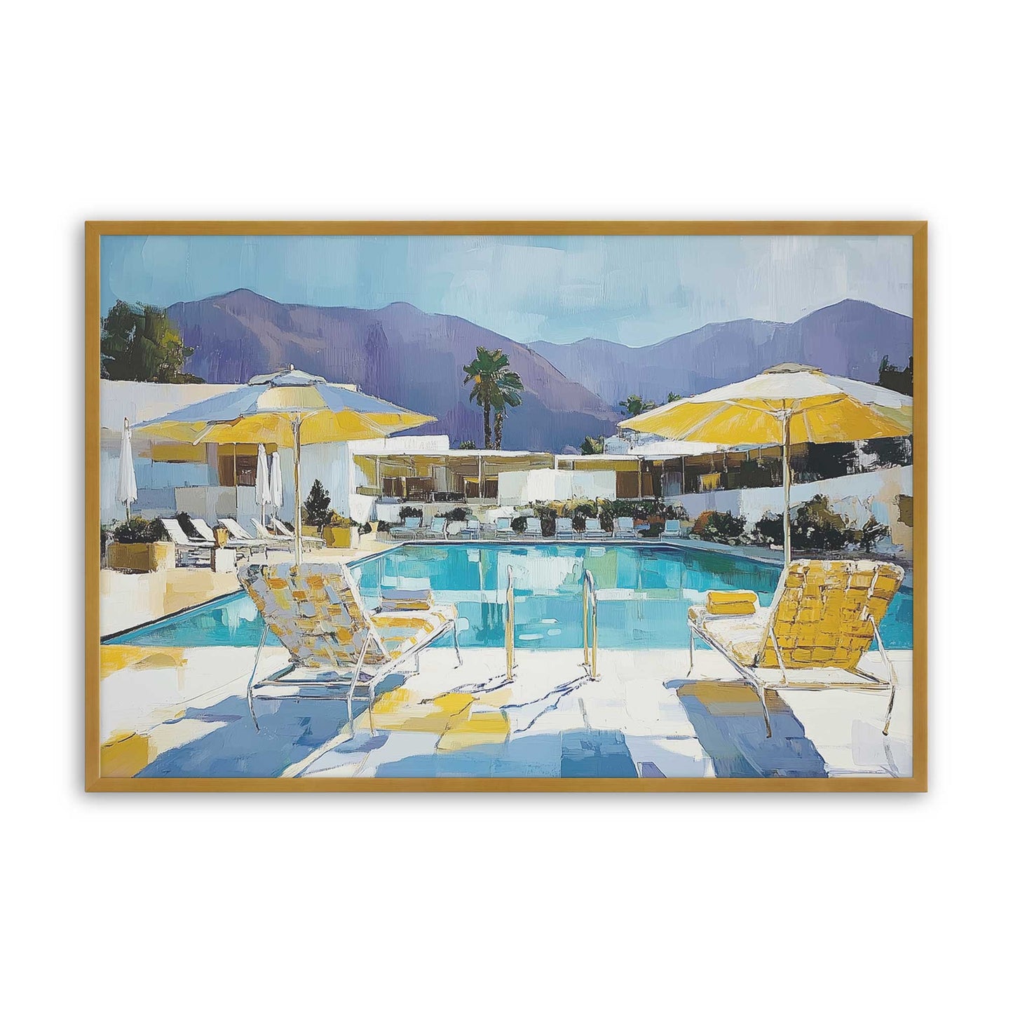 [Color:Polished Gold], Picture of art in a Polished Gold frame