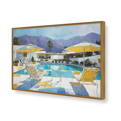 [Color:Polished Gold], Picture of art in a Polished Gold frame of the corner