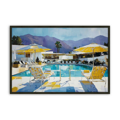 [Color:Satin Black], Picture of art in a Satin Black frame