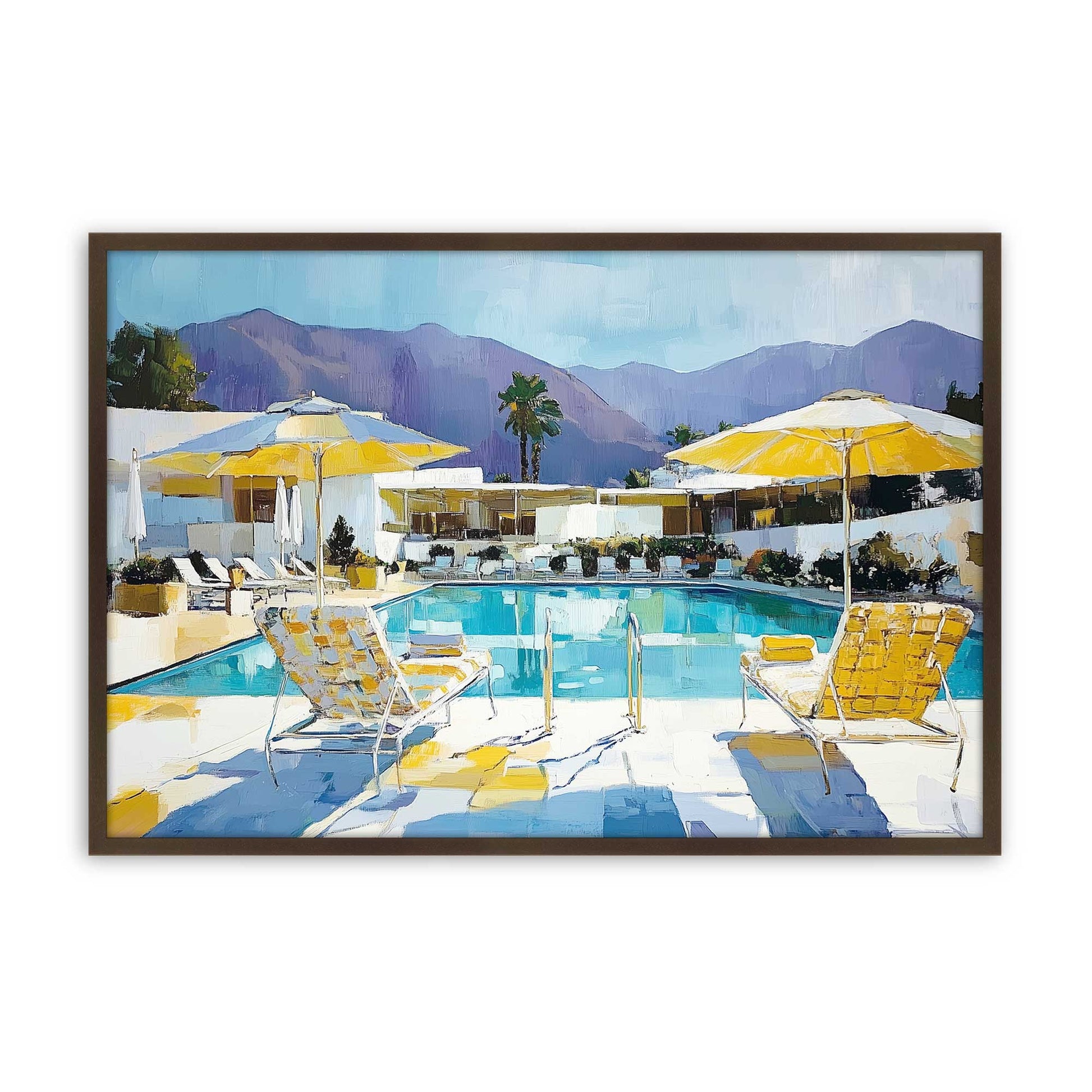 [Color:Belvinder Brown], Picture of art in a Belvinder Brown frame
