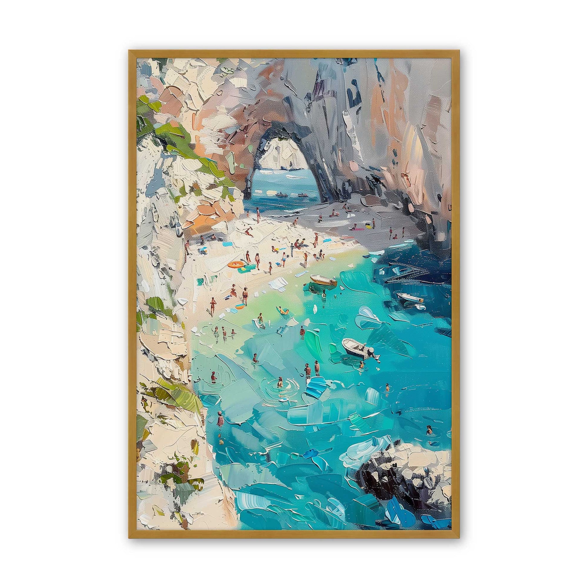 [Color:Polished Gold], Picture of art in a Polished Gold frame
