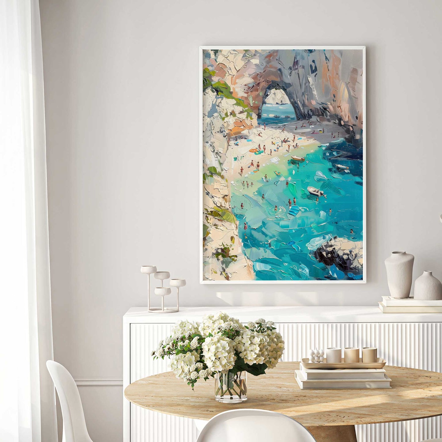 Picture of art in a room