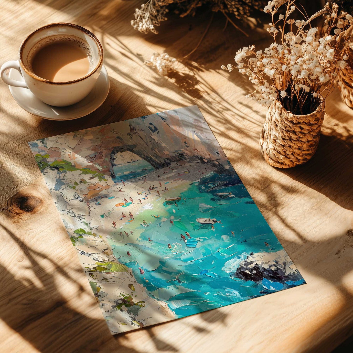 [Color:Rolled Print], Picture of close up of art