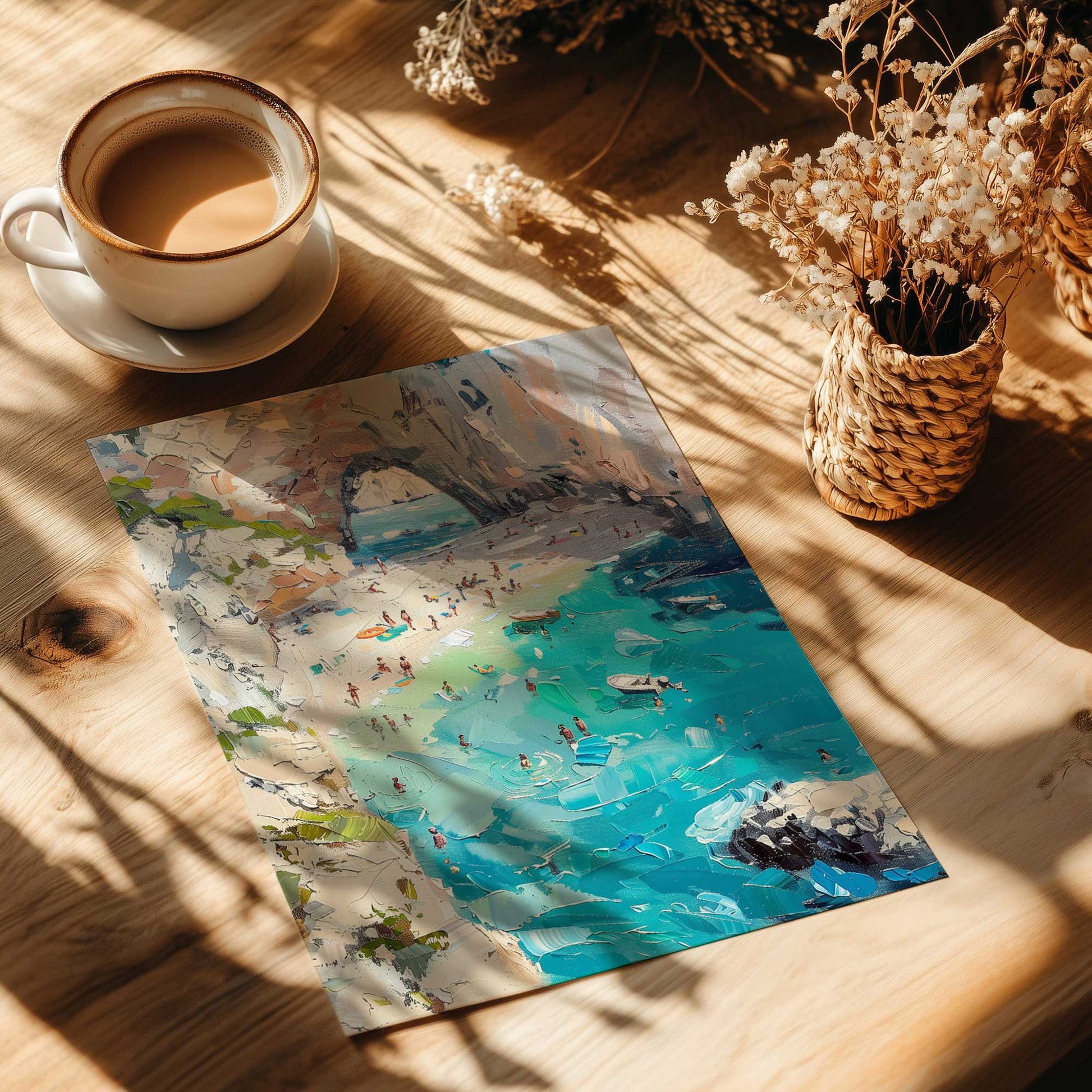 [Color:Rolled Print], Picture of close up of art