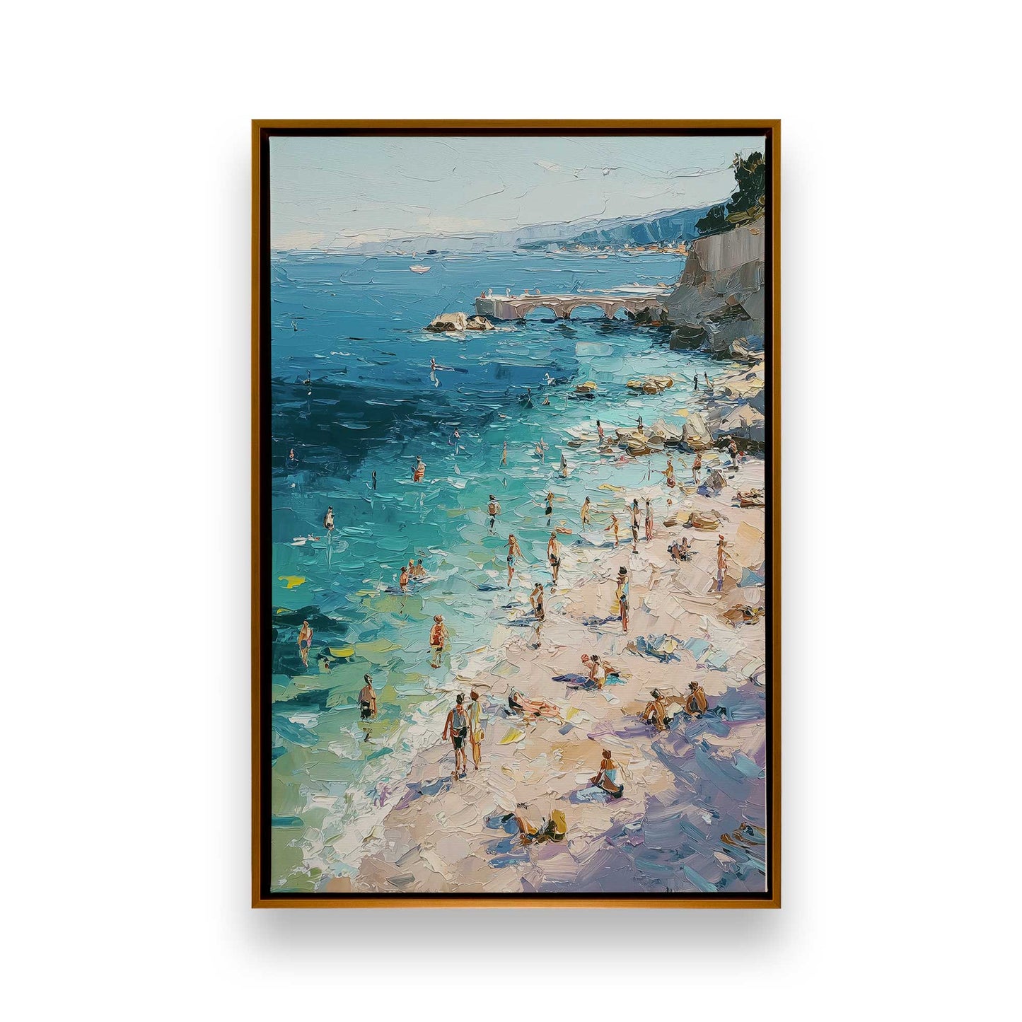[Color:Polished Gold], Picture of art in a Polished Gold frame