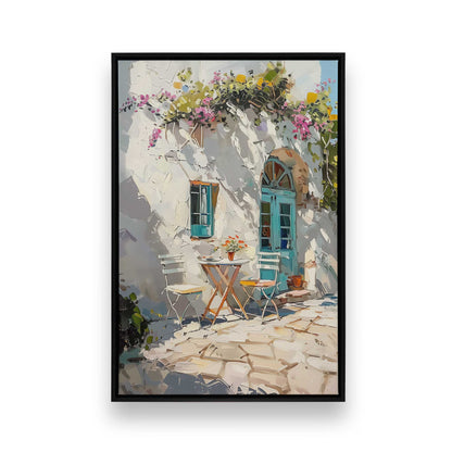 [Color:Satin Black], Picture of art in a Satin Black frame