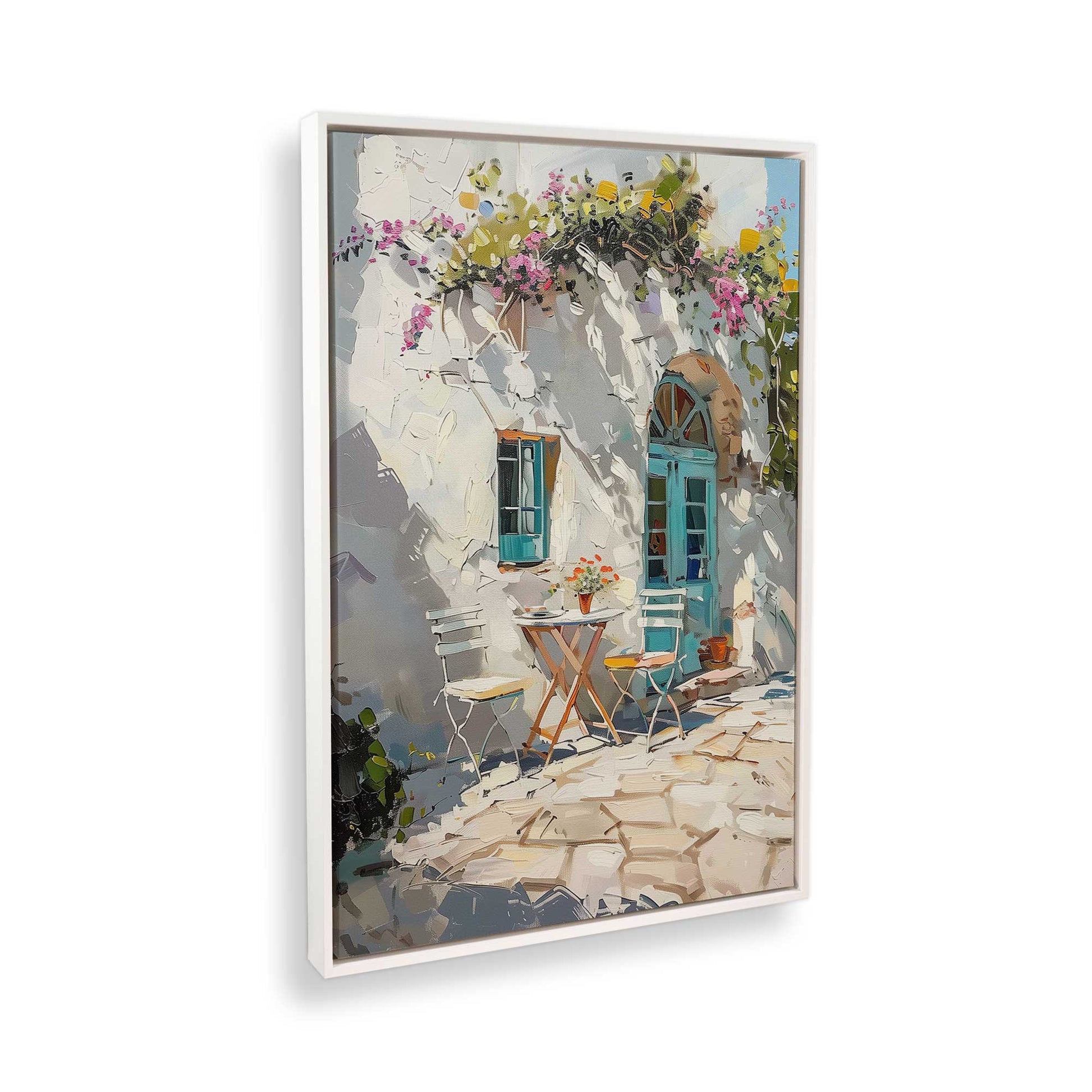 [Color:Opaque White], Picture of the corner of the art