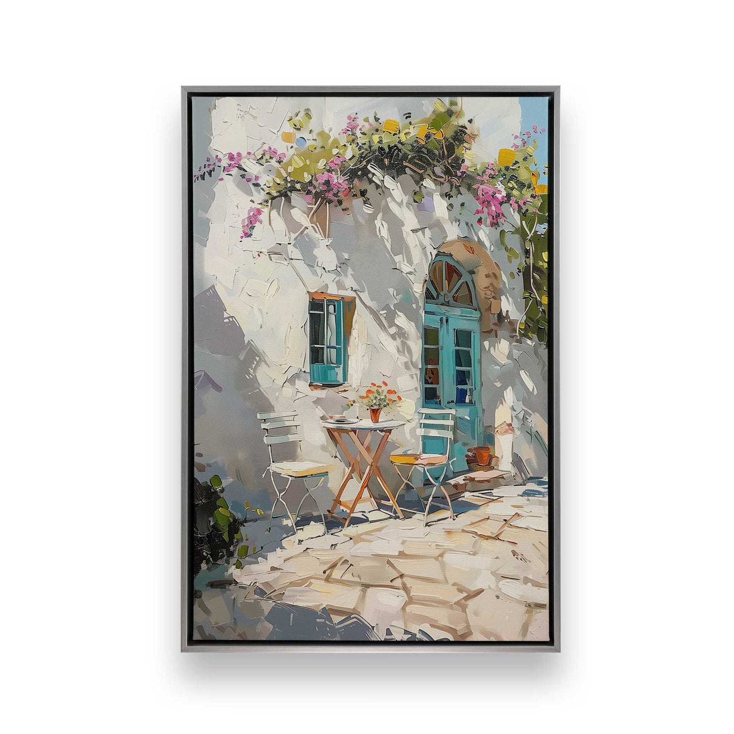 [Color:Polished Chrome], Picture of art in a Polished Chrome frame