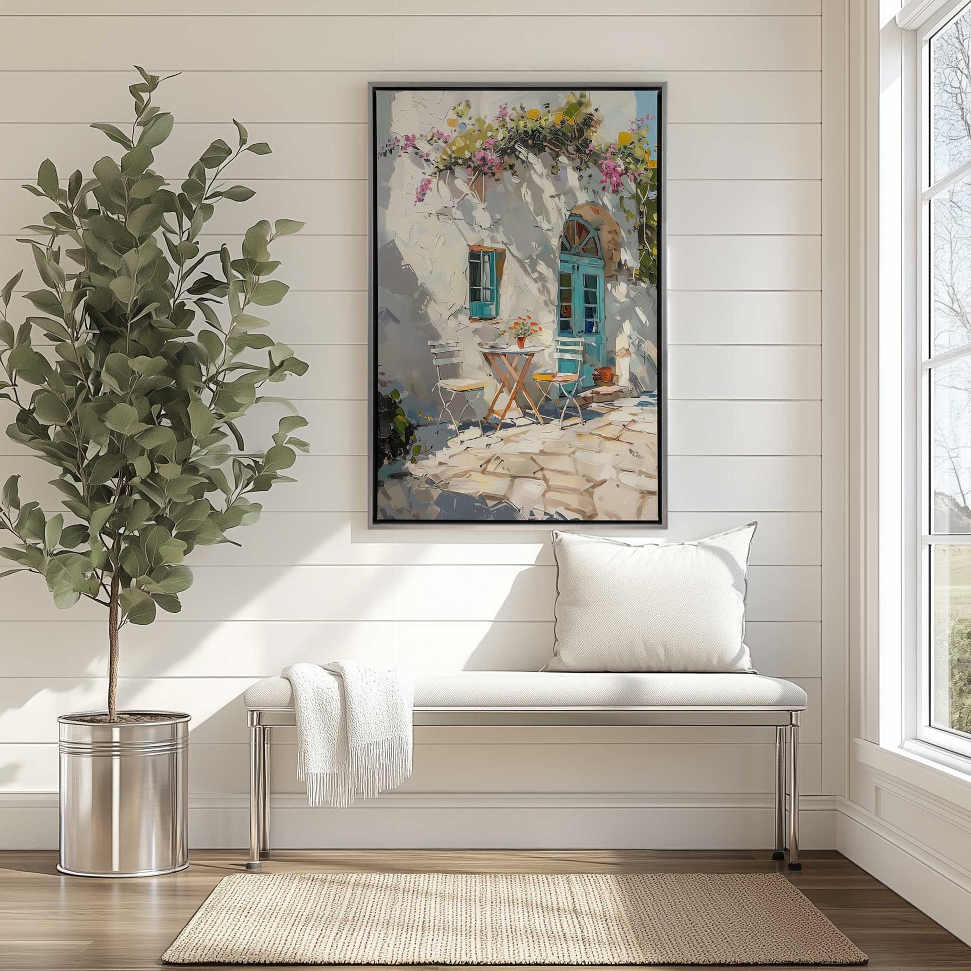Picture of art in a room