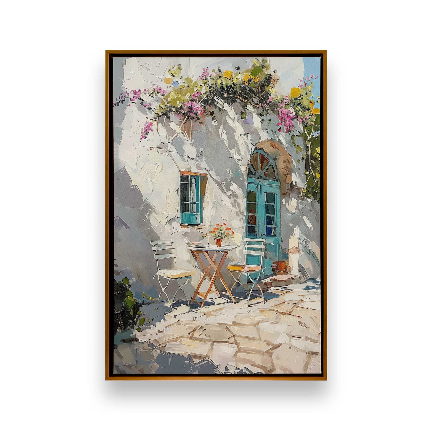 [Color:Polished Gold], Picture of art in a Polished Gold frame