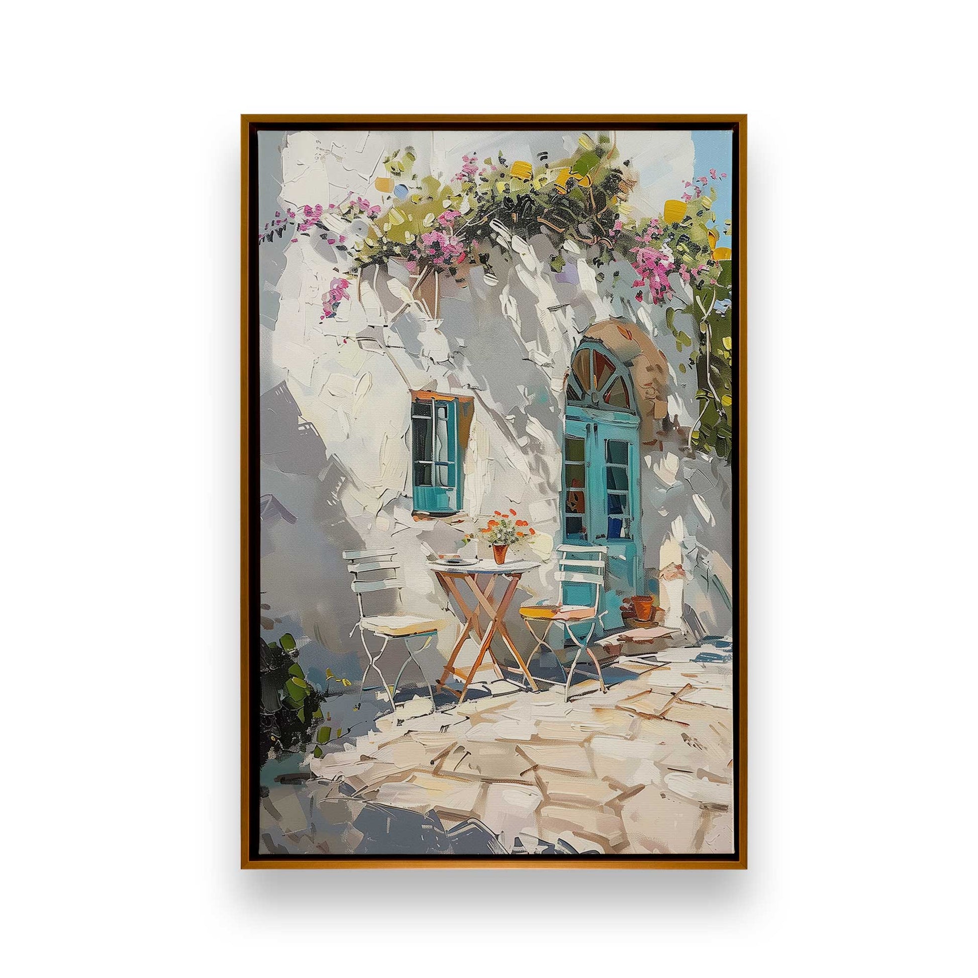 [Color:Polished Gold], Picture of art in a Polished Gold frame