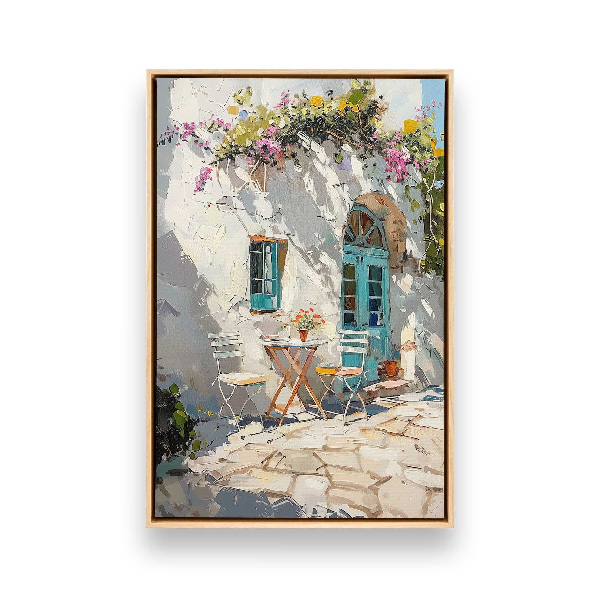 [Color:American Maple], Picture of art in a American Maple frame