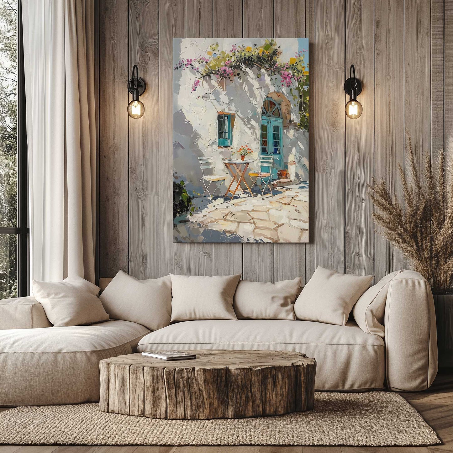 Picture of art in a room
