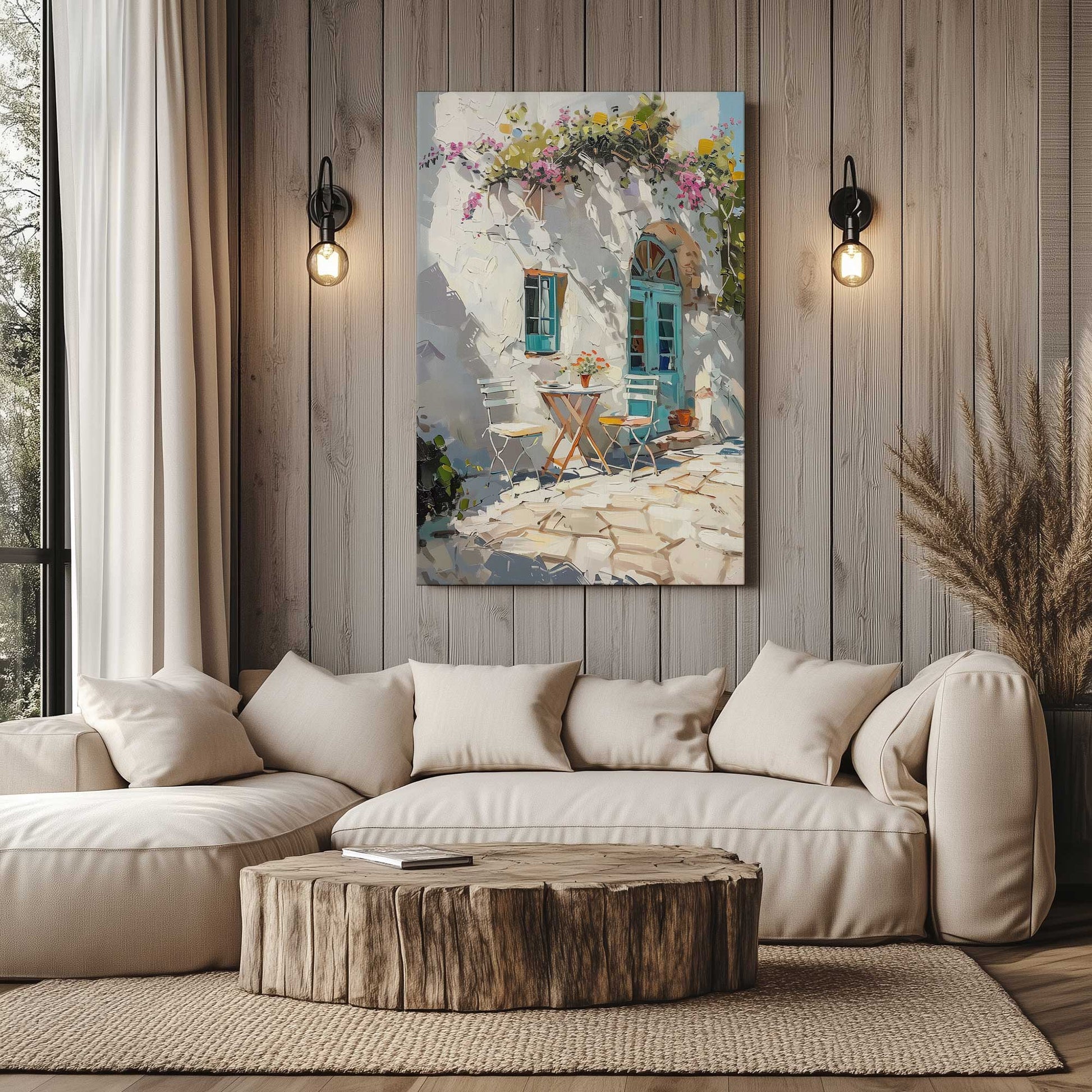 Picture of art in a room