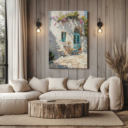 Picture of art in a room