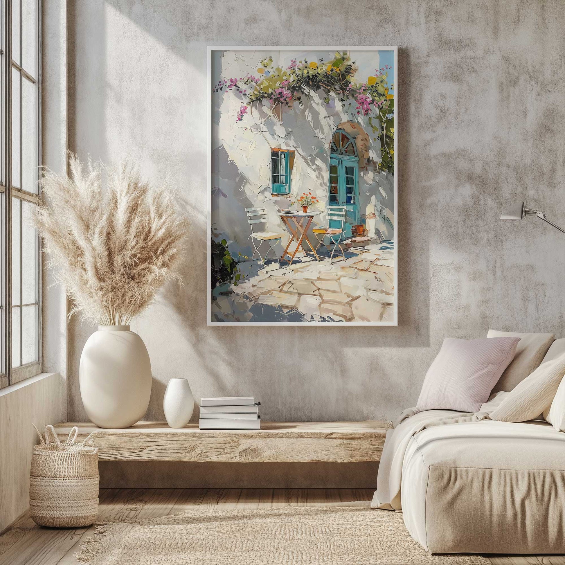 Picture of art in a room
