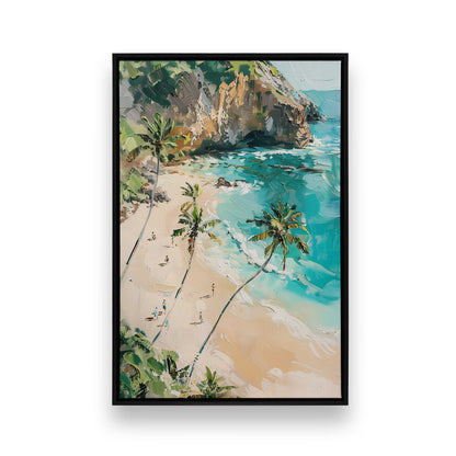 [Color:Satin Black], Picture of art in a Satin Black frame
