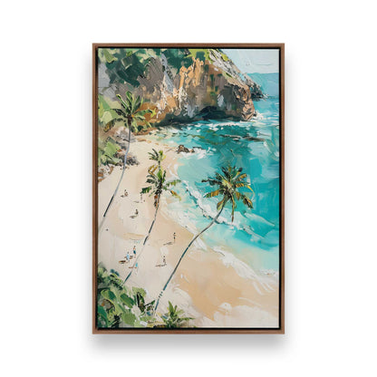 [Color:Walnut], Picture of art in a Walnut frame