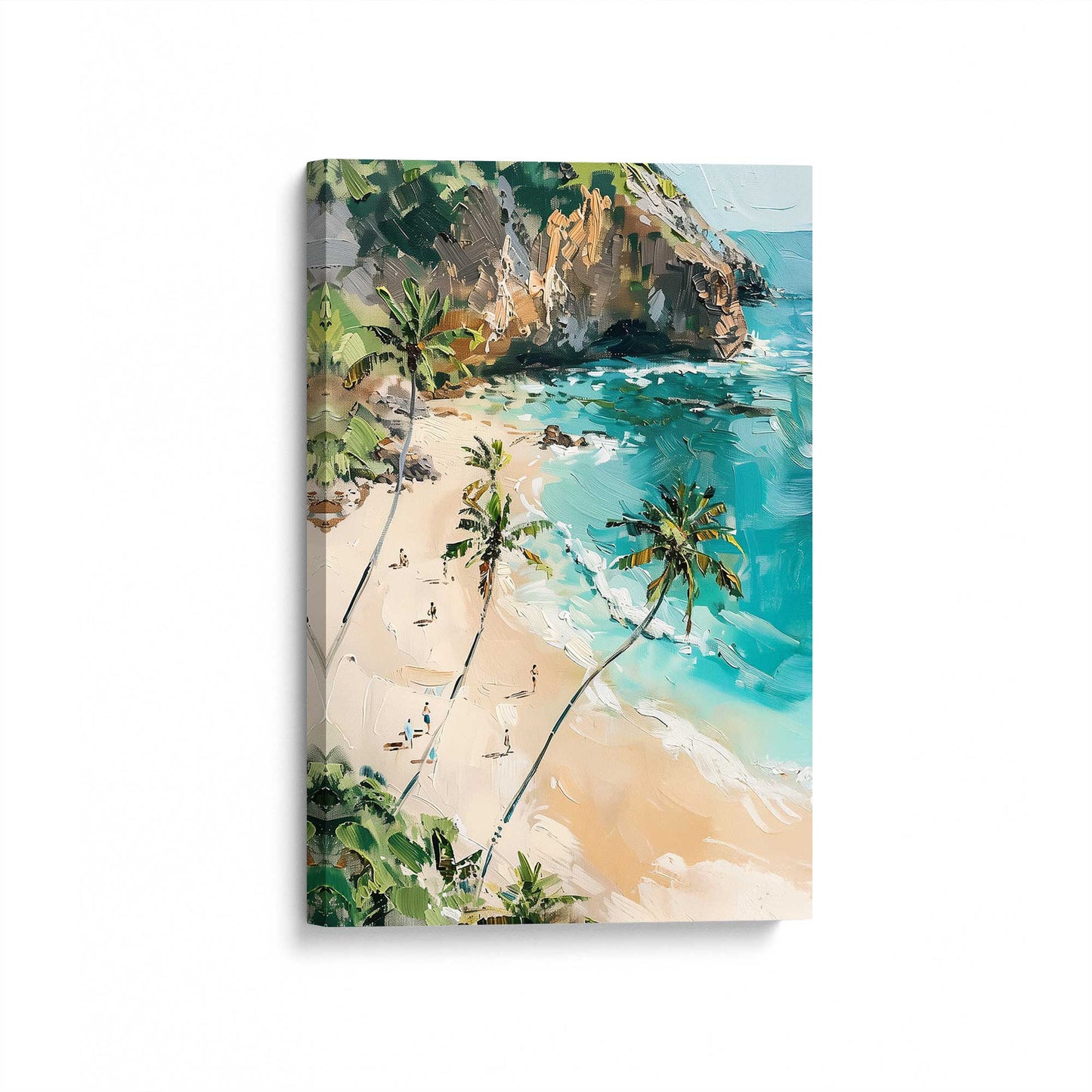 [Color:Stretched Canvas], Picture of art at an angle