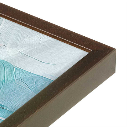 [Color:Belvinder Brown], Picture of art in a Belvinder Brown frame at an angle