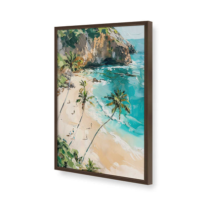 [Color:Belvinder Brown], Picture of art in a Belvinder Brown frame of the corner