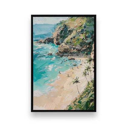 [Color:Satin Black], Picture of art in a Satin Black frame