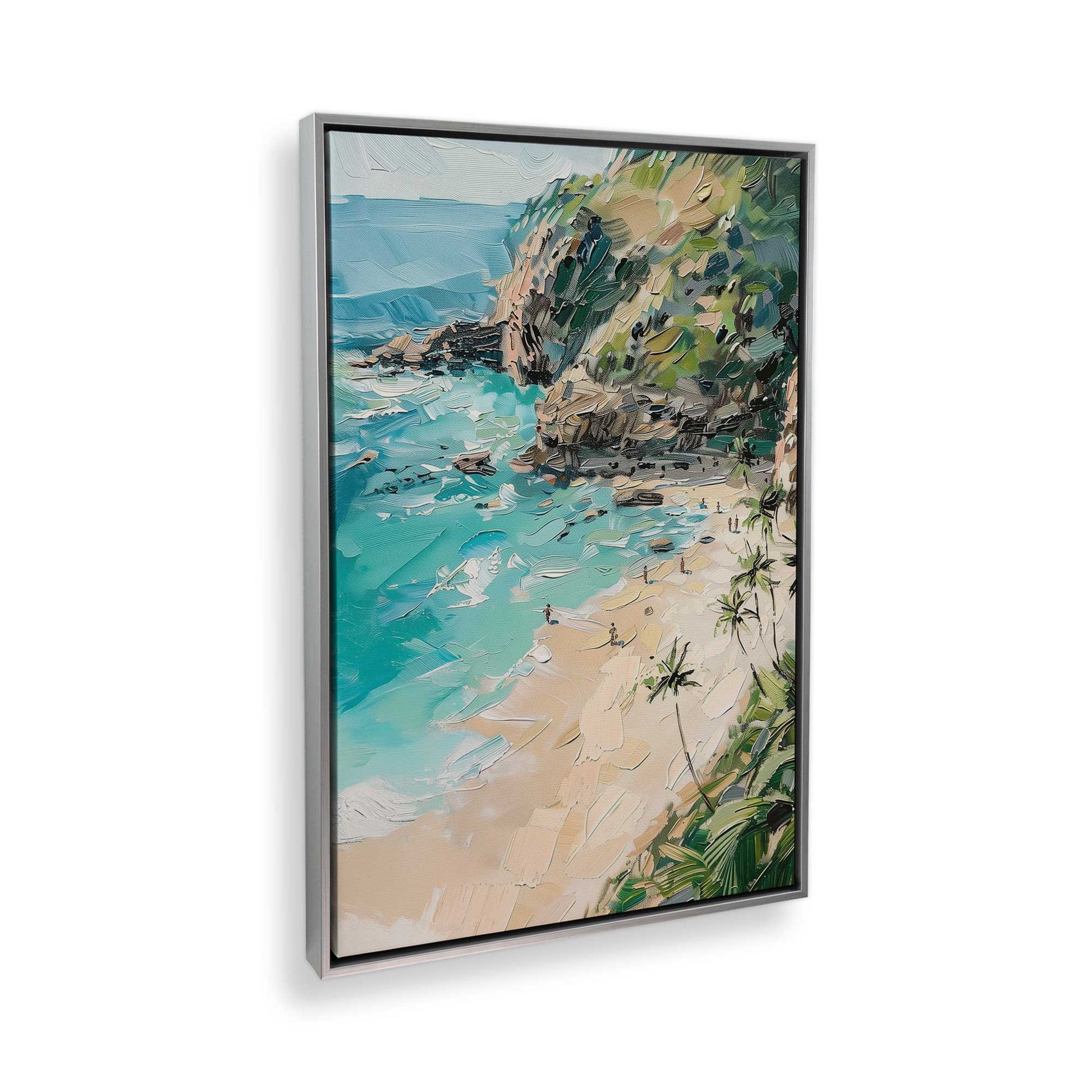 [Color:Polished Chrome], Picture of the corner of the art