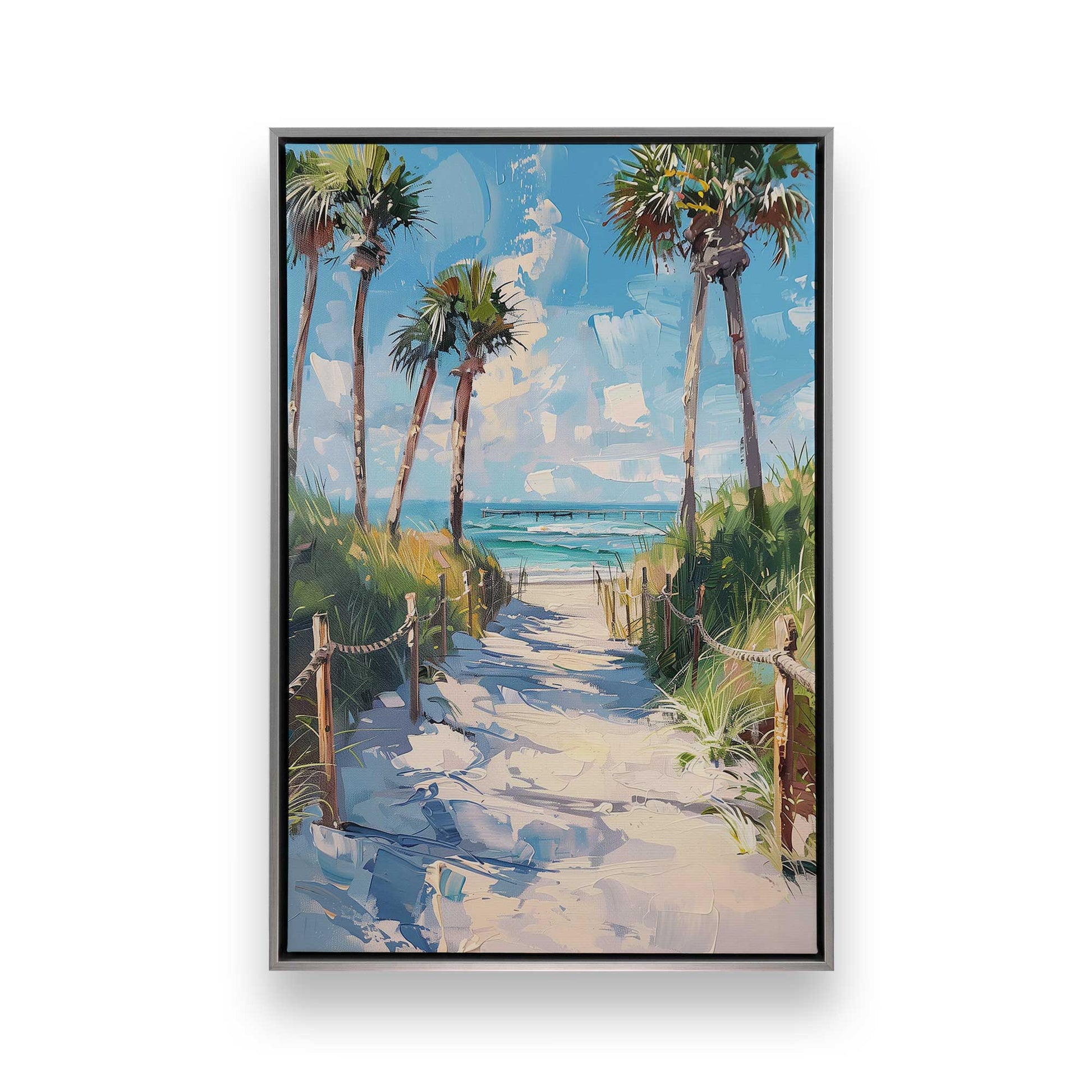 [Color:Polished Chrome], Picture of art in a Polished Chrome frame