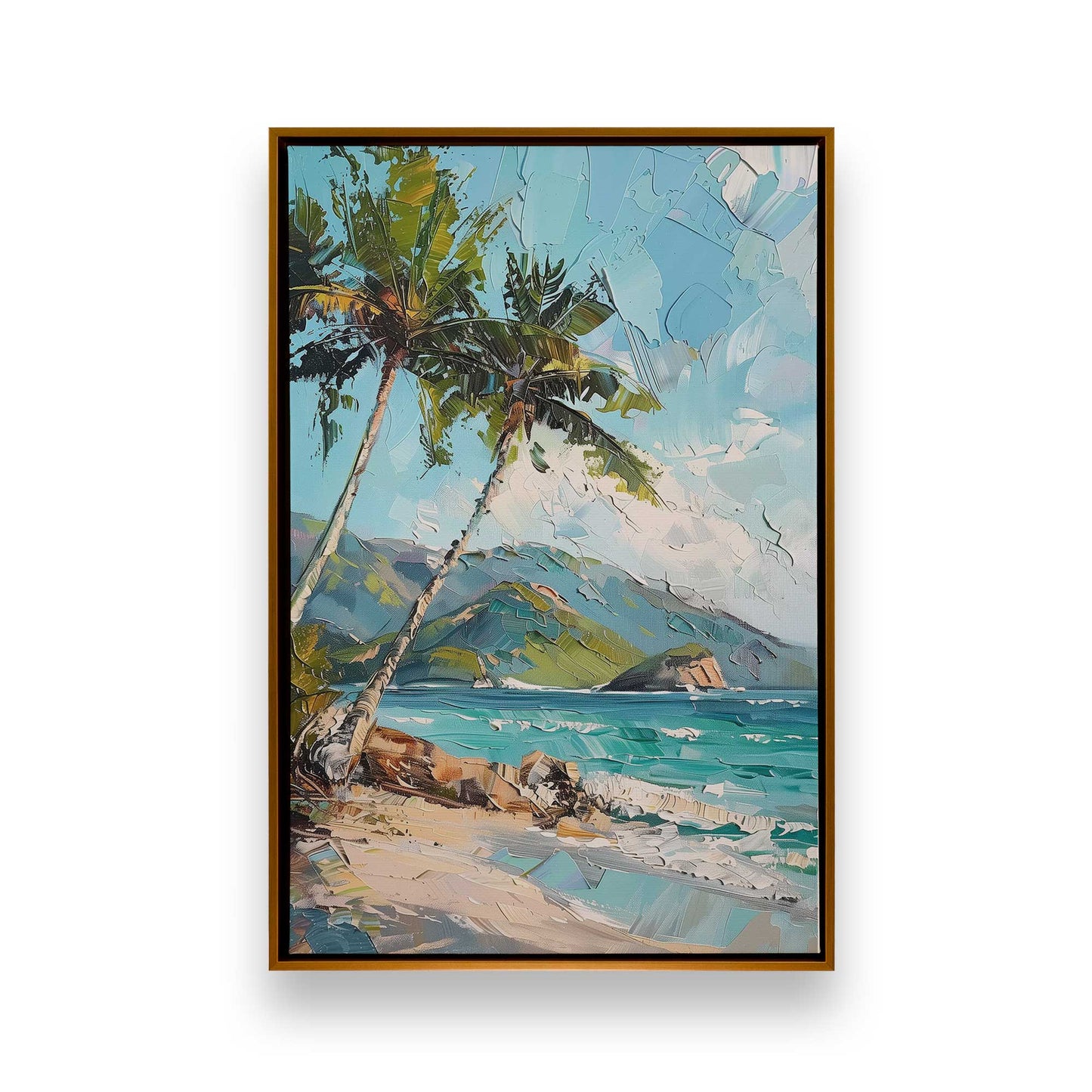 [Color:Polished Gold], Picture of art in a Polished Gold frame
