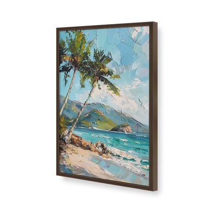 [Color:Belvinder Brown], Picture of art in a Belvinder Brown frame of the corner