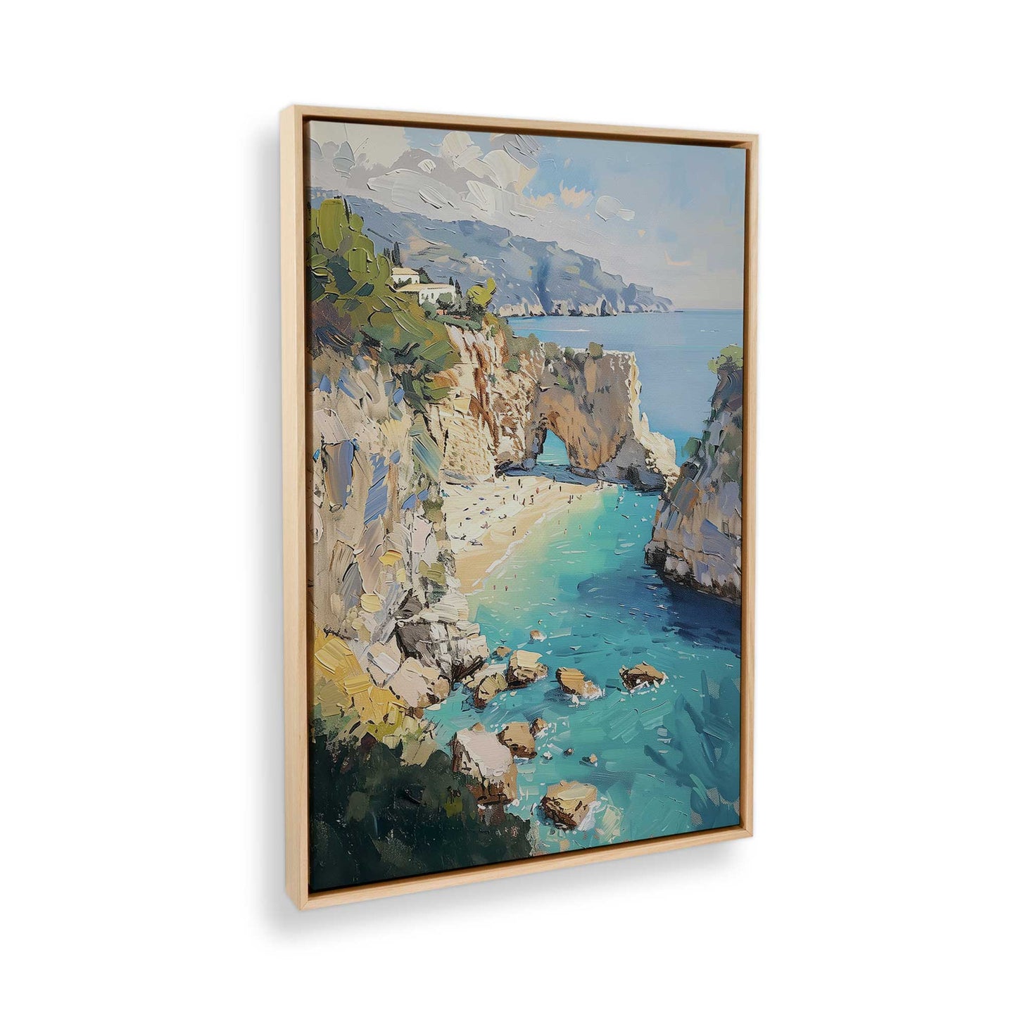 [Color:American Maple], Picture of the corner of the art