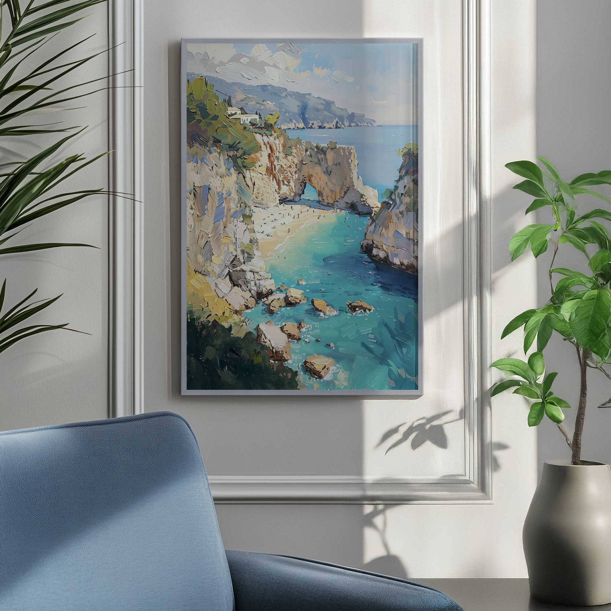 Picture of art in a room