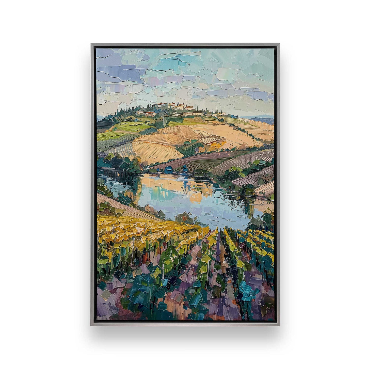 [Color:Polished Chrome], Picture of art in a Polished Chrome frame