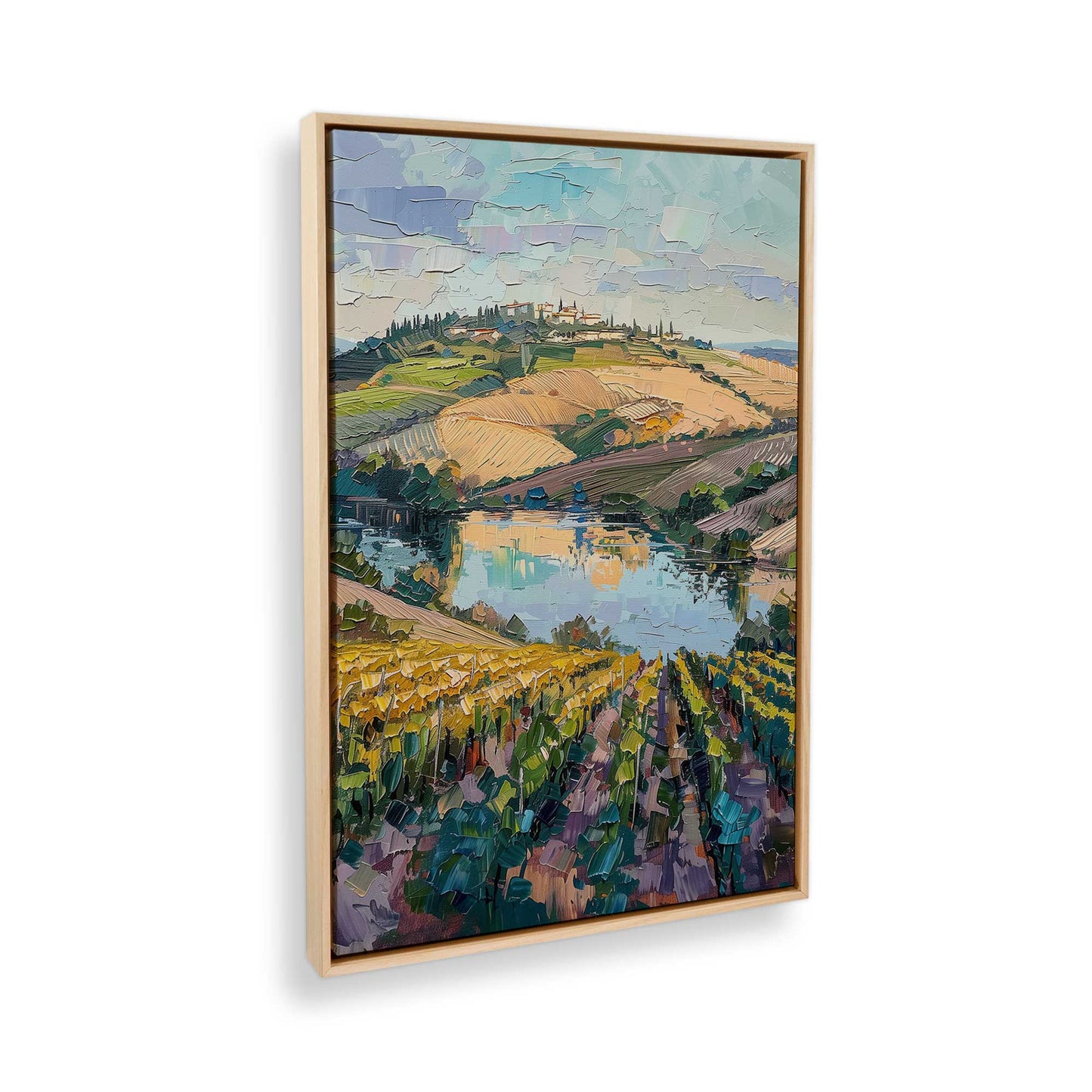[Color:American Maple], Picture of the corner of the art