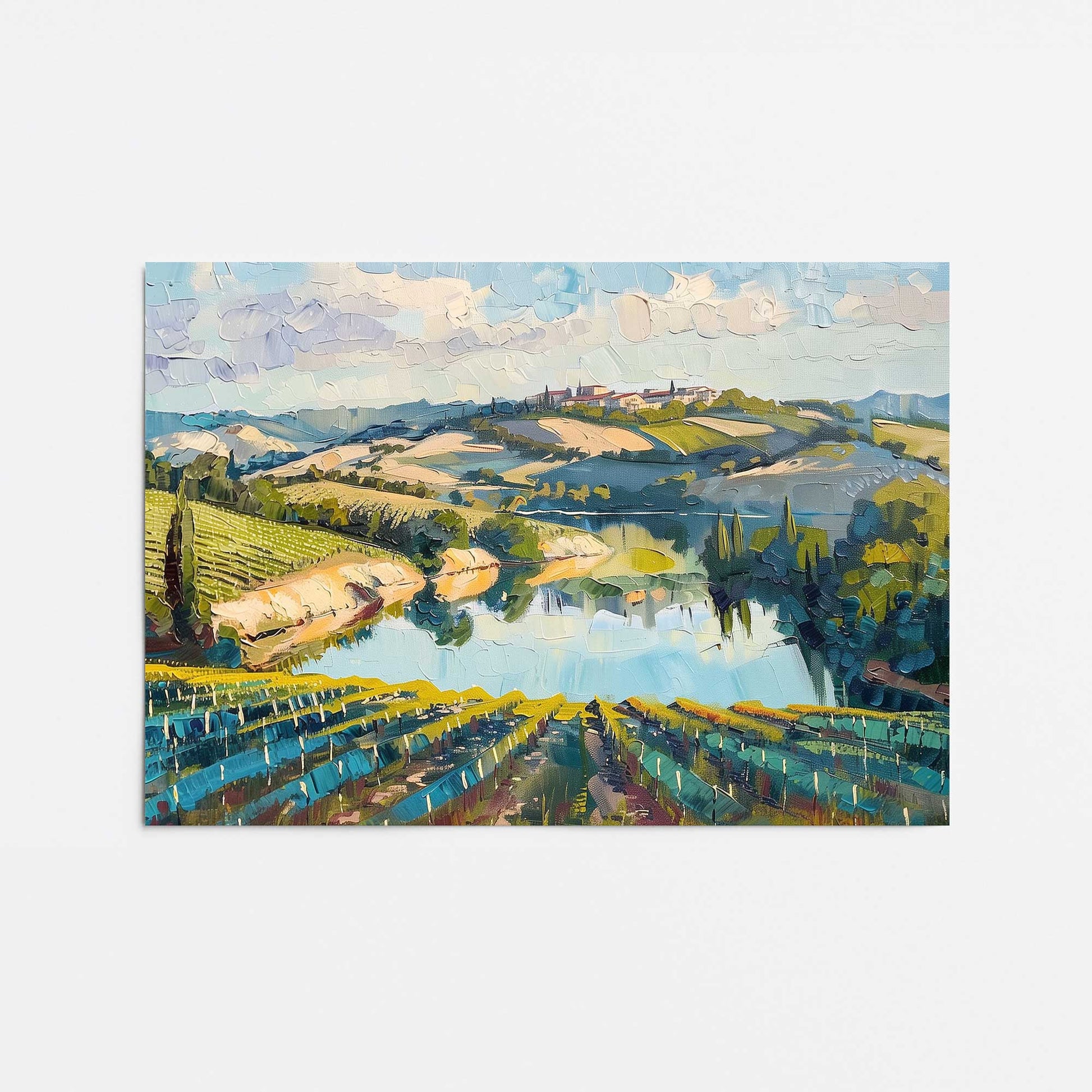 [Color:Rolled Print], Picture of art in a Rolled Print frame