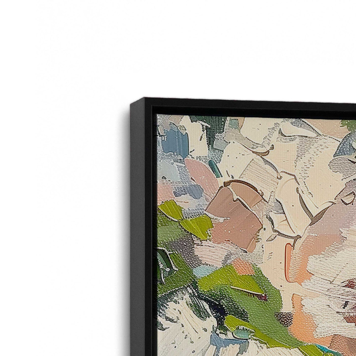 [Color:Satin Black], Picture of the corner of the art