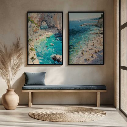 [Color:Walnut], Picture of art in a Walnut frame