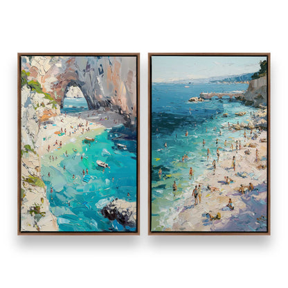 [Color:Walnut], Picture of art in a Walnut frame