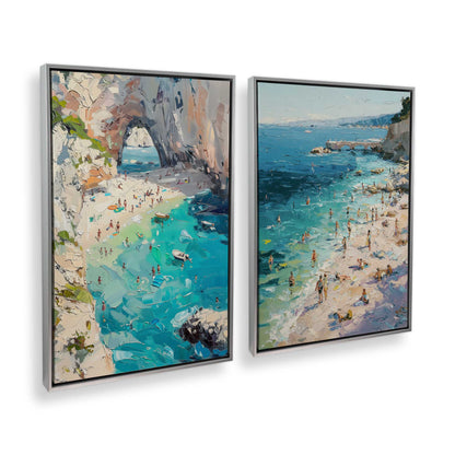 [Color:Polished Chrome], Picture of art in a Polished Chrome frame at an angle