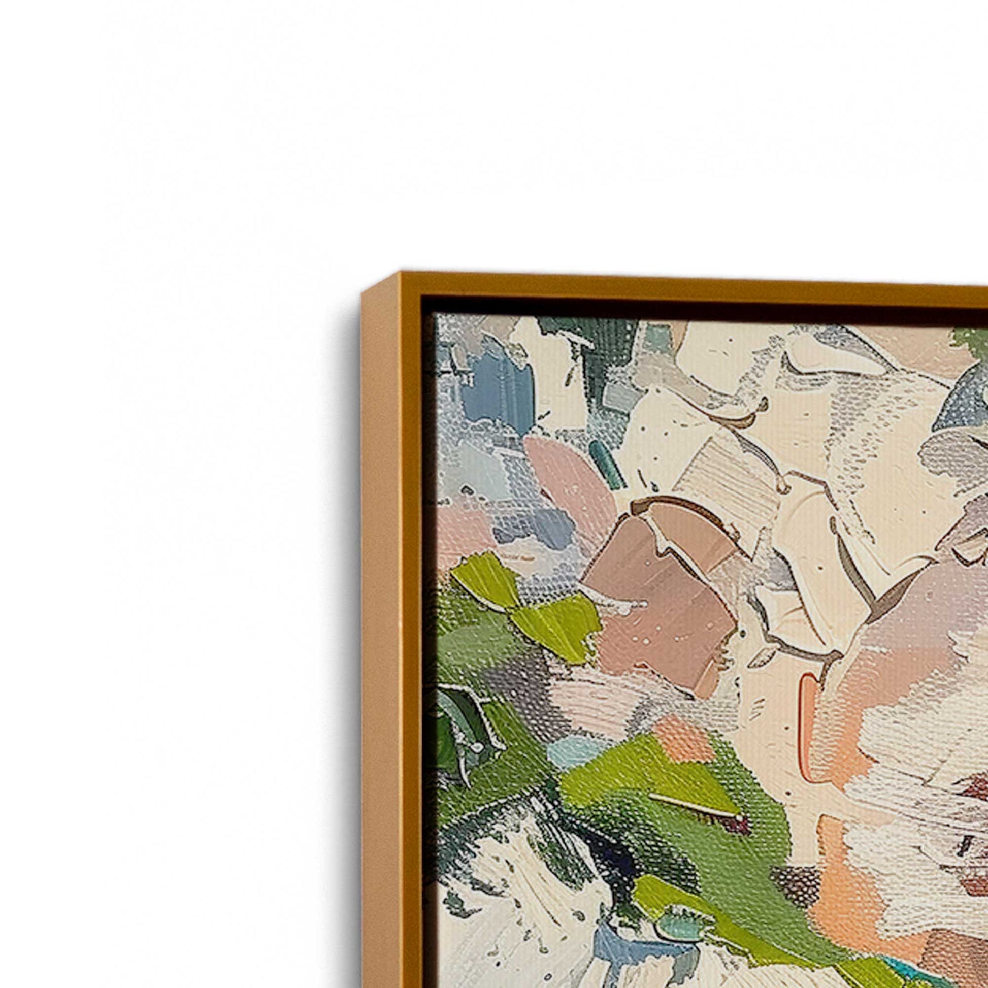 [Color:Polished Gold], Picture of the corner of the art