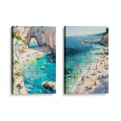 [Color:Stretched Canvas], Picture of art at an angle