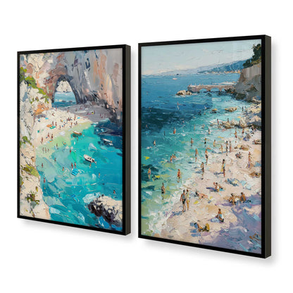 [Color:Satin Black], Picture of art in a Satin Black frame at an angle