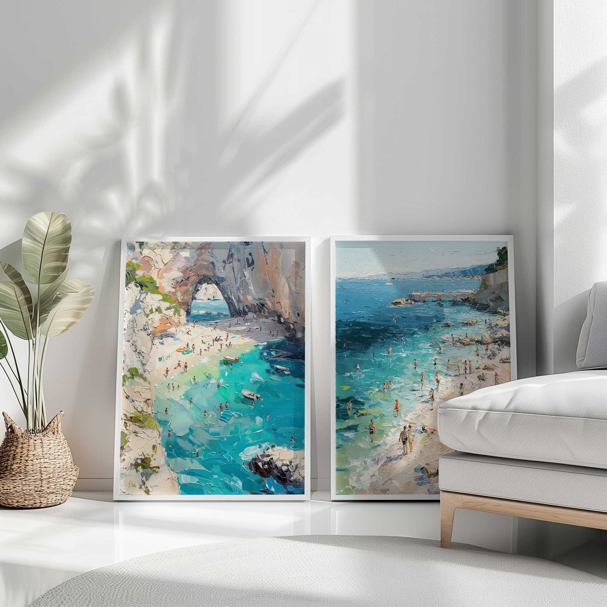 [Color:Walnut], Picture of art in a Walnut frame