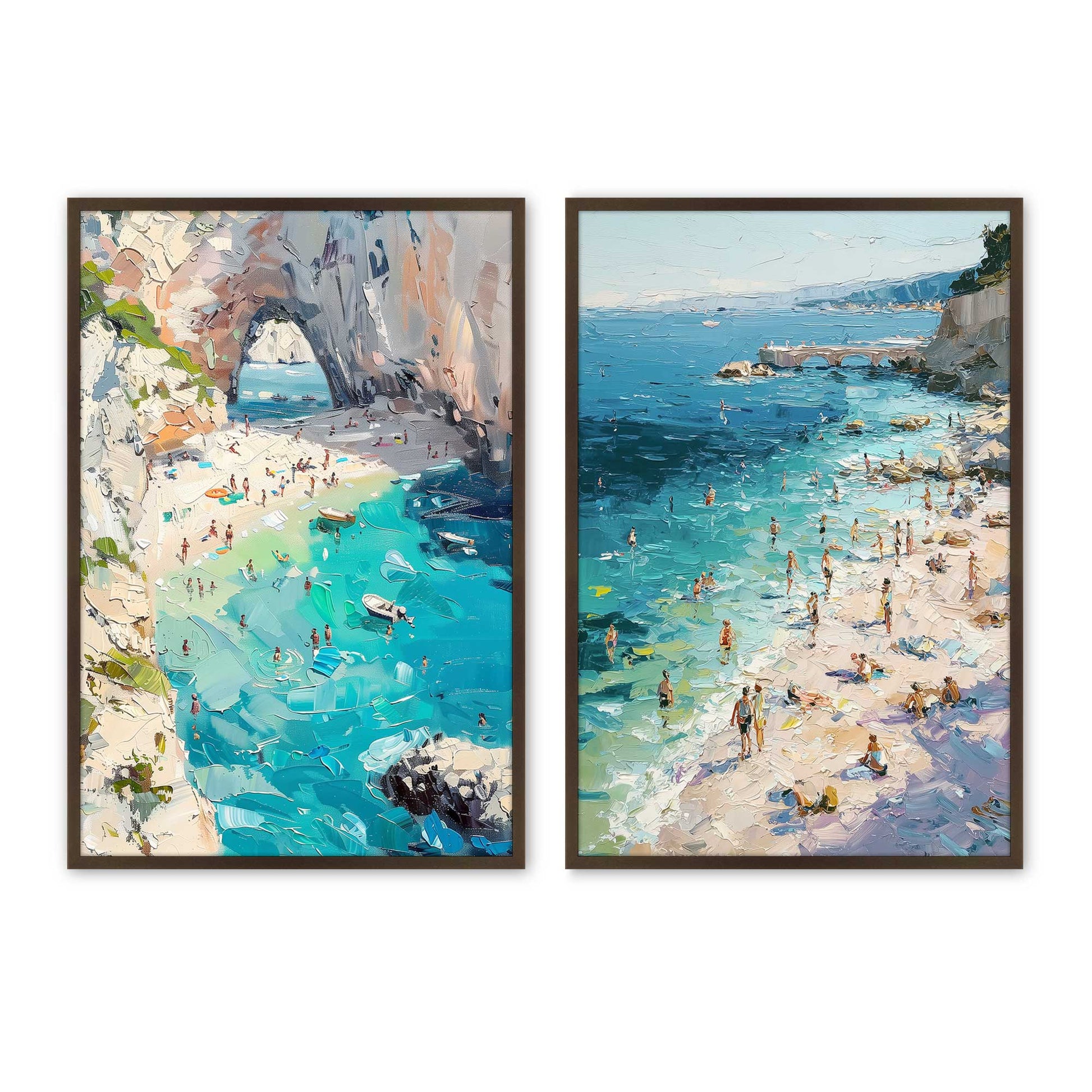 [Color:Belvinder Brown], Picture of art in a Belvinder Brown frame